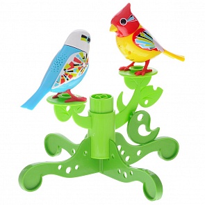 Игровой интерактивный набор - Две птички с деревом (Silverlit, 88237-2)